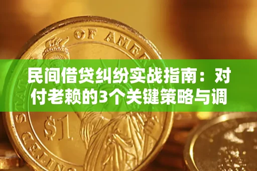 济南民间借贷纠纷实战指南：对付老赖的3个关键策略与调解盲区解析