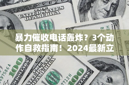 济南暴力催收电话轰炸？3个动作自救指南！2024最新立案标准全解析